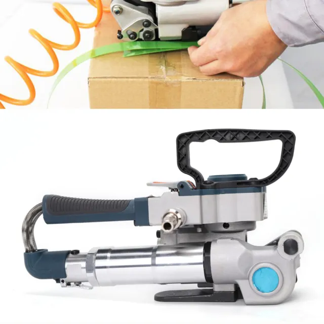 Handheld Plastic Strapping Machine For PP&PET Pneumatic Strapping Tool Portable