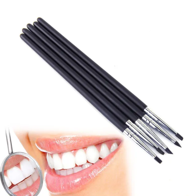 5pc Dental Adhesive Composite Resin Cement Porcelain Tooth Shaping Pen zy