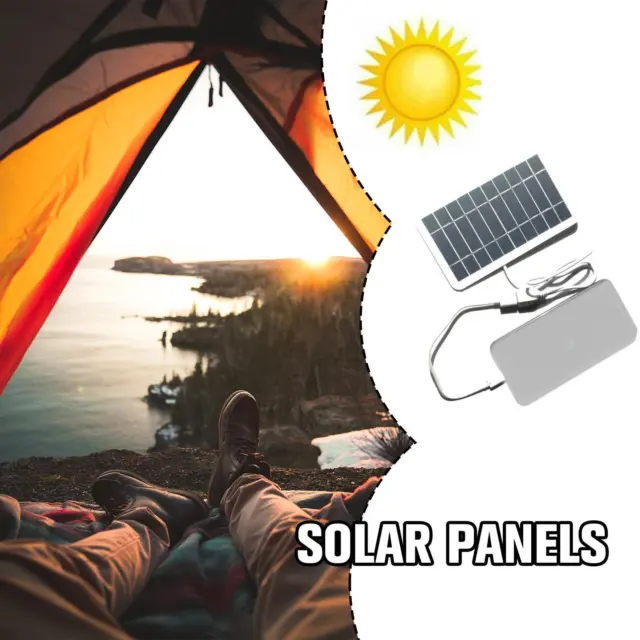 Mini cargador de panel solar salida USB para teléfono móvil/kits de batería de 5 V U9