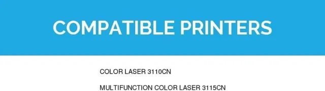 2 Black Toner Cartridge for DELL 3110 3110CN 3115 3115CN 2