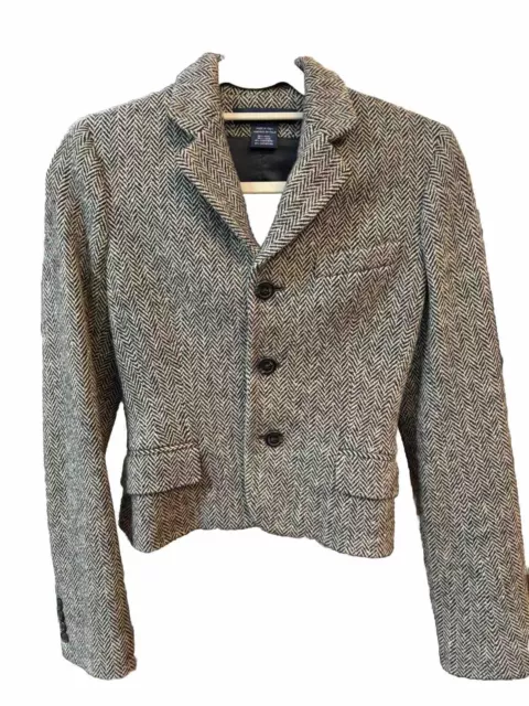 Ralph Lauren Womens Blue Label Wool & Cashmere Blazer