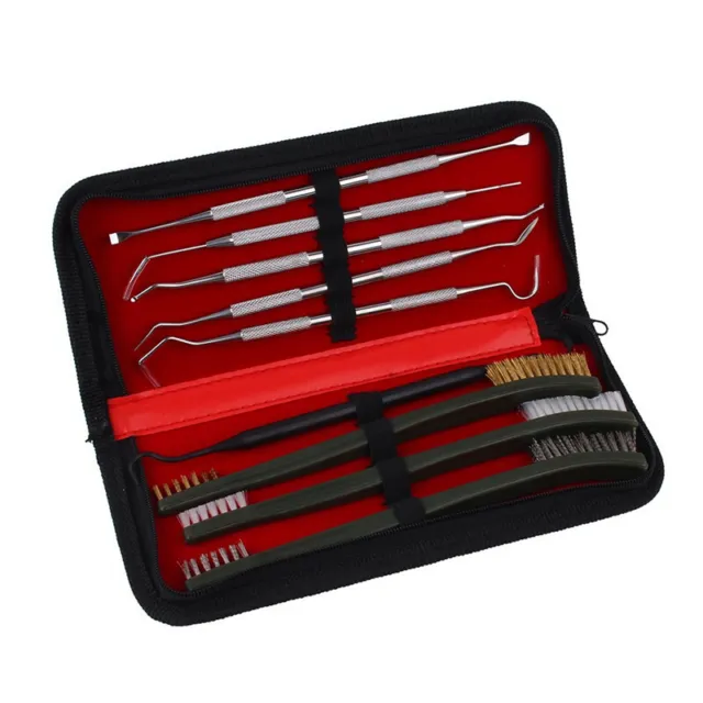 ASR Outdoor 5 Piece Gun Cleaning Brass Copper And Nylon Brush And