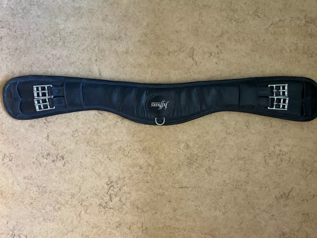 Jefferies Padded Leather Dressage Girth 28in