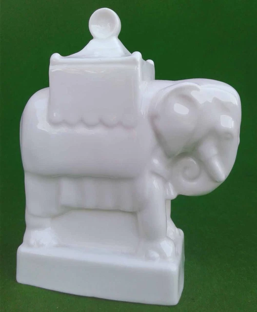 ROYAL WORCESTER BLANC De Chine Nelson Elephant Candle Snuffer. £17.99 PicClick UK
