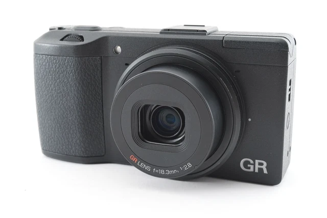 [MINT in Box] RICOH GR 16.2MP Digital Compact Camera APS-C Black From JAPAN 873 2