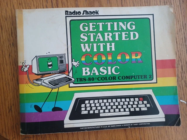 GETTING STARTED WITH Your Color Basic - TRS-80 Color Computer Book ...
