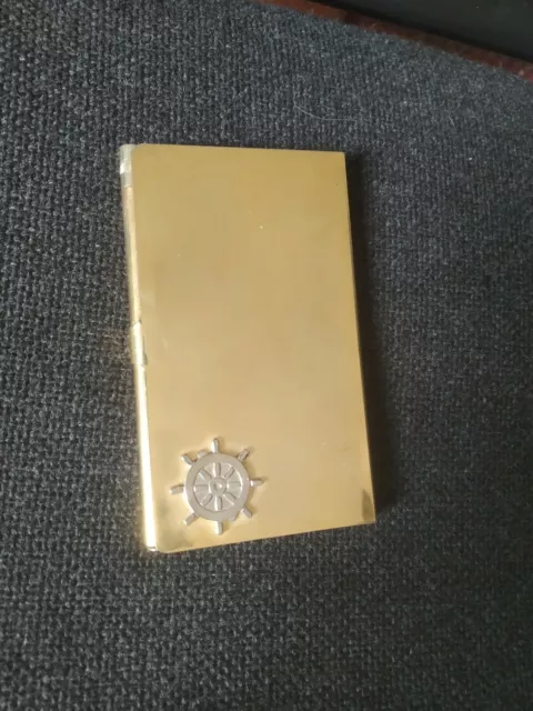 RUBRICA TELEFONICA TASCABILE da borsa vintage metallo dorato rara EUR 20,00  - PicClick IT