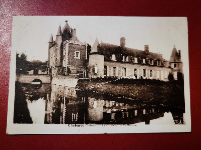 Ancienne Carte Postale CPA 45 Châtenoy - L'École De Filles (début 1900)