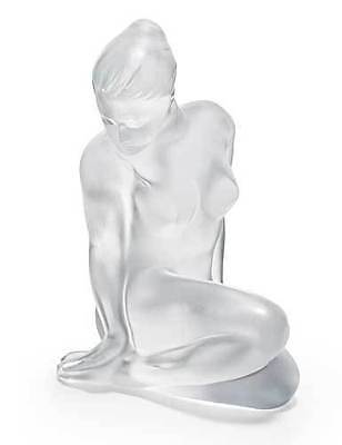 Lalique Lalique Cristal Bamara Lion Sculpture Transparent #1165600 Marque Nib Large Save 