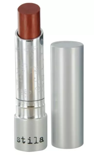 Stila Stila High Shine Lippenstift 07 TINA Bronze LSF20 Lippenfarbe Full Size - Brandneu in Verpackung