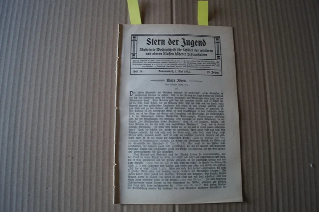 1912 Stern der Jugend 18 Deutsch-Südwest Kolonien Swakopmund