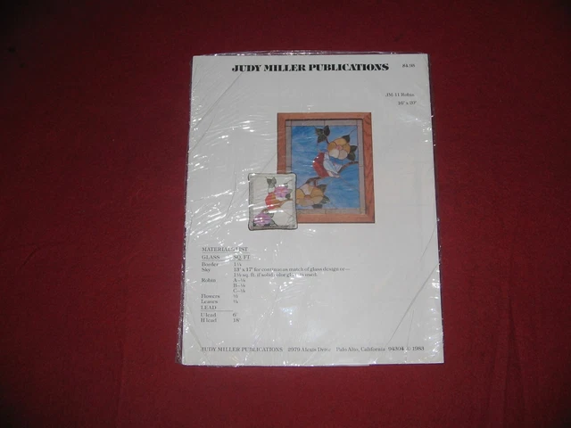 Tiffany-Vorlagen , Fensterbilder , Judy Miller , JM 11 Robin