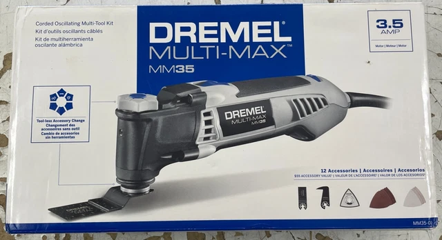 Dremel Multi Max MM35 Corded Oscillating Multi Tool 3.5 Amp New in Sealed Box Dremel Multi Max MM35 Corded Oscillating Multi Tool 3.5 Amp New in Sealed Box