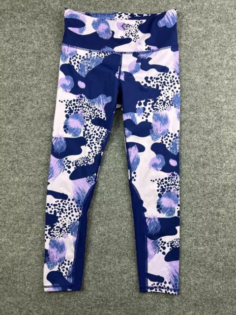 Under Armour Leggings Women's Medium Purple Breathelux Print Skinny Ankle