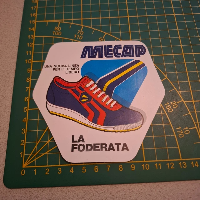 ADESIVO STICKER VINTAGE AUTOCOLLANT MECAP GILLES VILLENEUVE