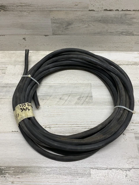 Prestolite #1/0awg UL-3284 High Temperature Motor Lead Wire 125C 600V EPDM 39ft