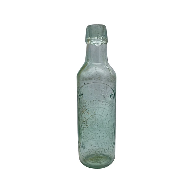 William Noble Heywood Lancashire Mineral Water Clear Bottle