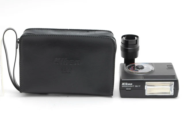 [MINT  w/ Case] Nikon Speedlight SB-17 Flash TTL for F3 F3HP From JAPAN
