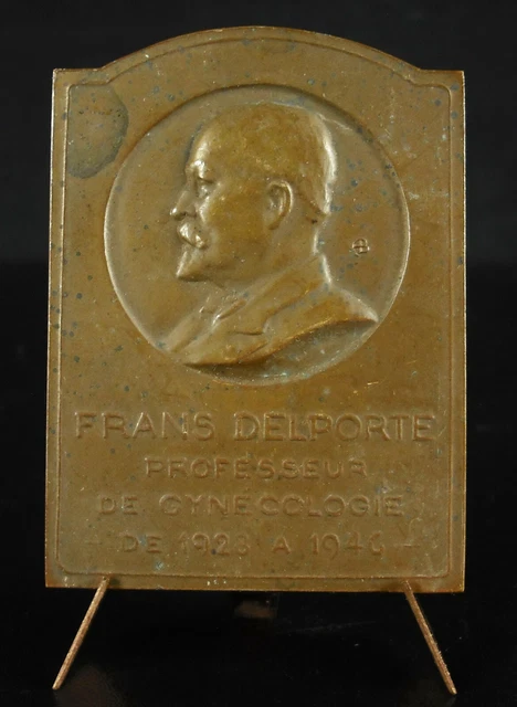 Médaille Bronze Commémorative 50 Ans Du Plan (1946-1996) - 81mm - Par Mayot