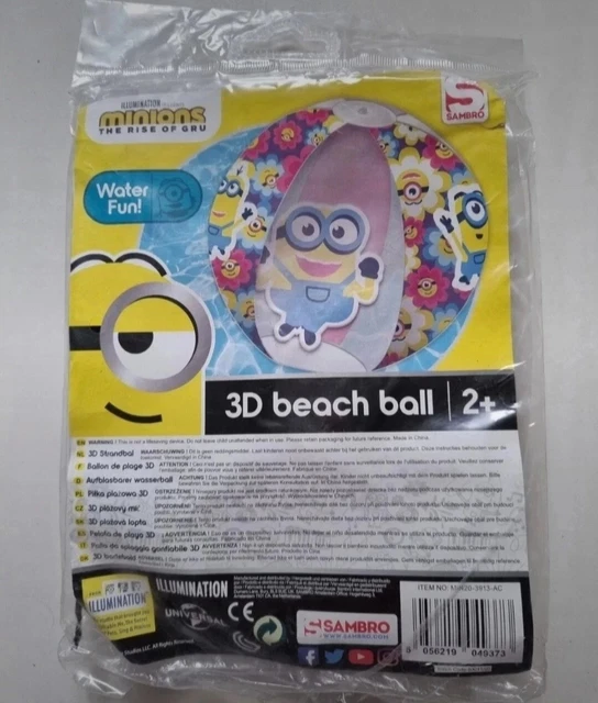 Ballon De Plage Gonflable 40cm - Avec LED Lumineuse - Flottant - Piscine & Jeux