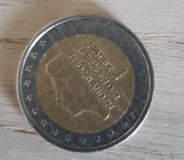 Pièce de 2 euros  Béatrix Koningin der Nederlanden 2000