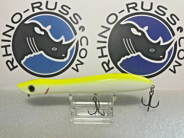 Sea Bass Pike Zander Patchinko Style 140mm 26g Surface Lure Yellow sorbet