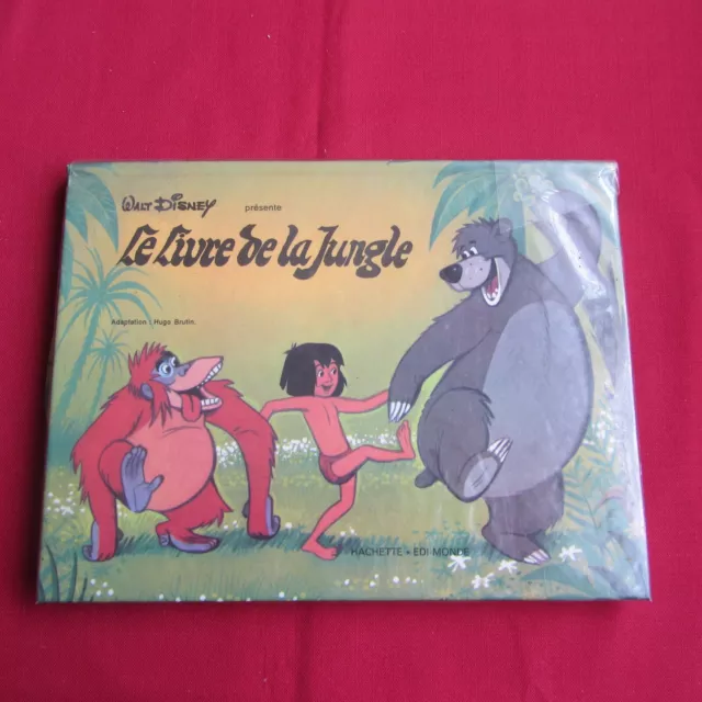 Livre Le livre de la jungle Collection Vermeille Disney Hachette