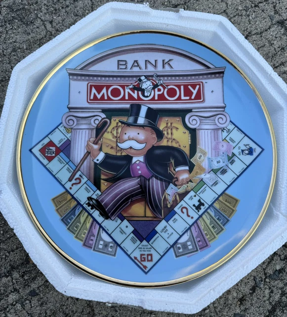 FRANKLIN MINT HEIRLOOM Monopoly Porcelain Limited Edition Collector
