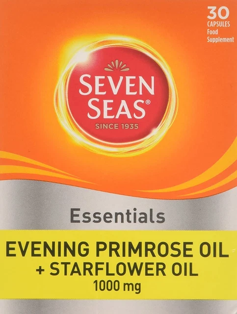 Seven Seas Evening Primrose Oil Capsules 1000mg - 30 Pack