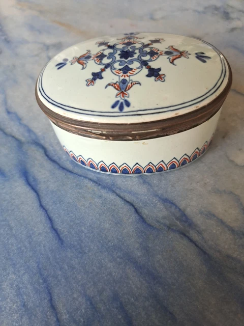 Boîte à Bijoux Ancienne Signée R. Pradiac – Style Breton, En Bois, Occasion – Pièce De Collection