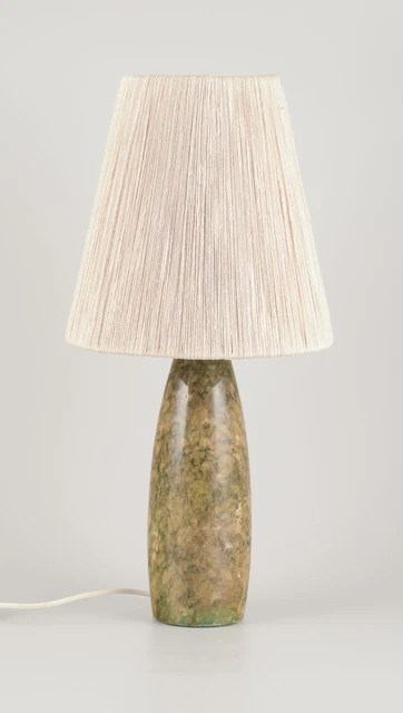 Lampe de salon au bureau vintage signée