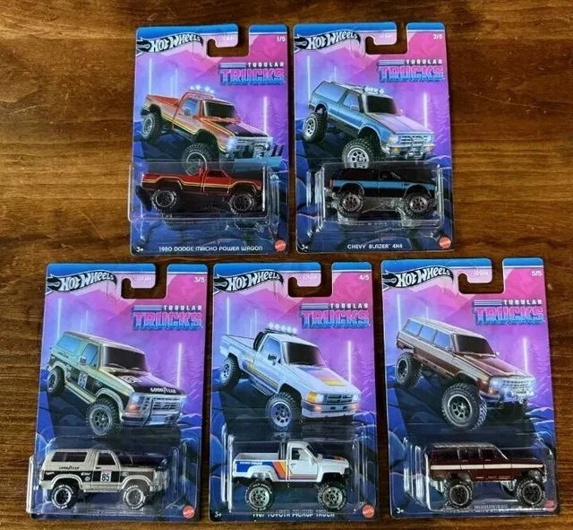 Set ruote calde 2025 Boulevard Mix C Toyota Mercedes Ford lotto di 5