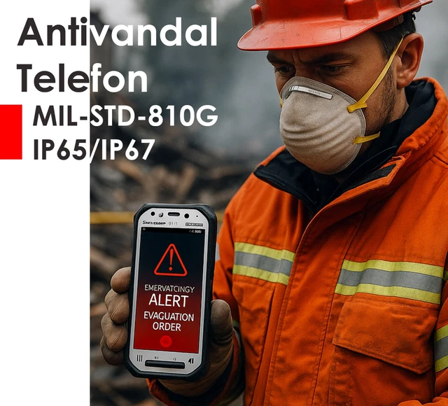 Téléphone Portable Robuste Panasonic FZ-N1 Android - Antivandal, IP67, Scanneur - Occasion