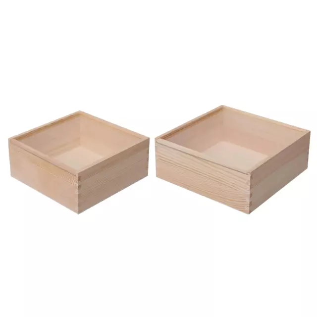 Holz Aufbewahrungsbox Zum Selbermachen Schmuck Vitrine mit klarem Deckel Schmuck Schmuck Schmuck Schmuck Schmuck Box