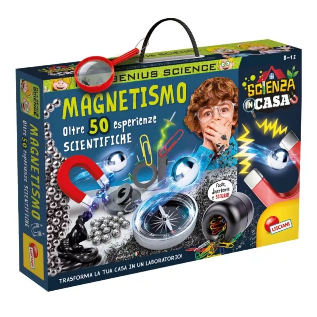 LISCIANI I'm a genius science at home magnetism - science game - italian version