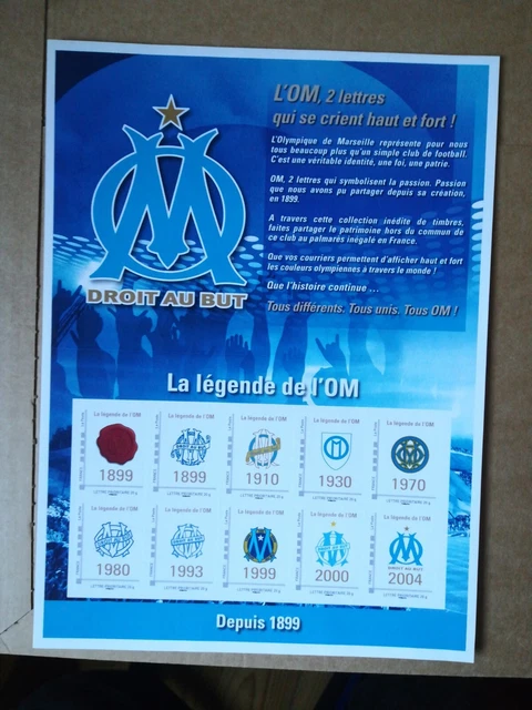 Autocollant Olympique De Marseille pas cher - Meilleures ofes sur le neuf et l'occasion