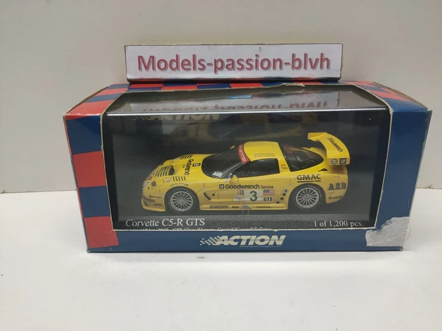 Action 1/43 CORVETTE C5-R 12H SEBRING 2002 WINNER GTS CLASS FELLOWS