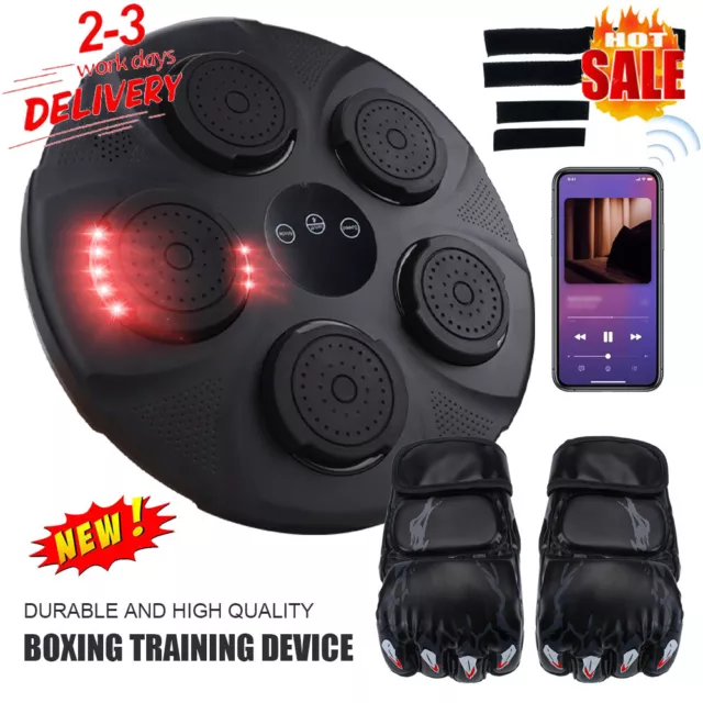 Boxing Training Target Wall Mount Bluetooth Music Indoor React Exercise Machine