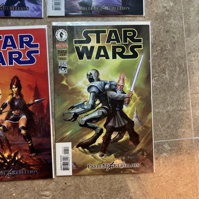 Star Wars Prelude To Rebellion #1-#6 Dark Horse Comics Complete Series Near Mint 7