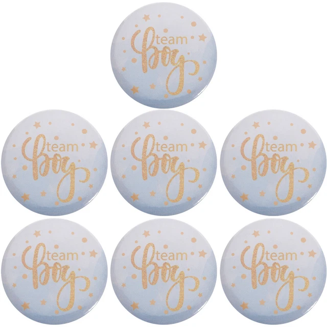 50 pz spilla badge compleanno Team Boys festa di compleanno ragazzi