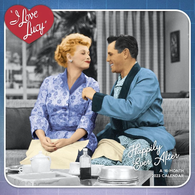 I LOVE LUCY Wall Calendar Happily Ever After 2023 NEW! 15.99 PicClick
