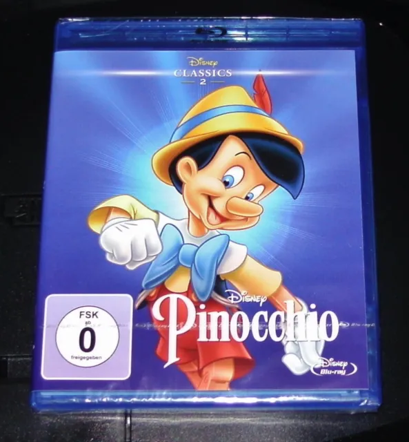 Pinocchio Disney Classics 2 Walt Disney Film blu ray Nip