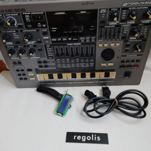 Roland MC-505 Groovebox Rhythm Machine Sequencer Mixer Music Sampler