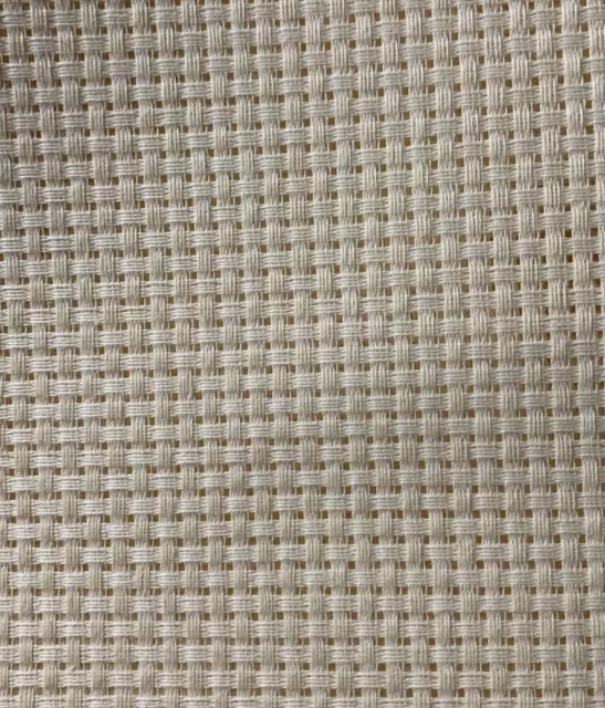 Binca Cotton Fabric: Beautiful 6 Hole Per Inch, Cross Stitch Fabric - Per Meter