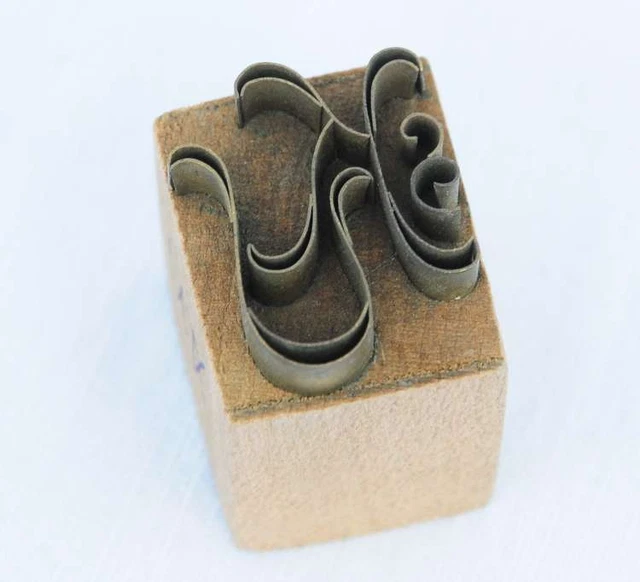 KU UK  Monogramm Jugendstil Wäschestempel Initial Schablone Stempel Vorlage