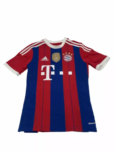 FC Bayern Trikot München Adidas Jersey 2014 2015 14/15 World Champion Kinder 164