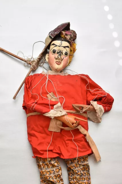 Asian Chinese Handmade Opera String Marionette Puppet Doll, 23"