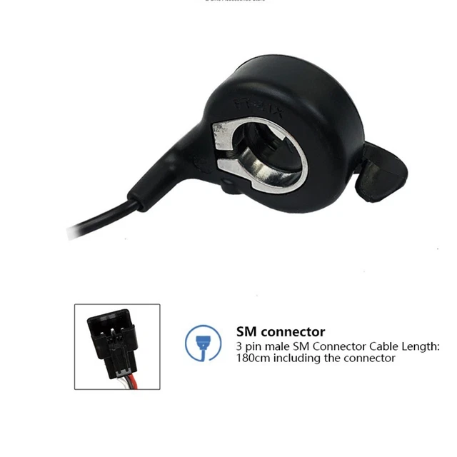 BICICLETTA ELETTRICA VALVOLA A Farfalla Pedelec E-Bike Pollice Motore - Foto 7