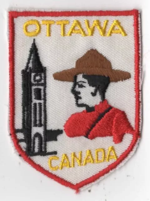 Ottawa Canada Boy Scout Patch RED Bdr. [INT771]