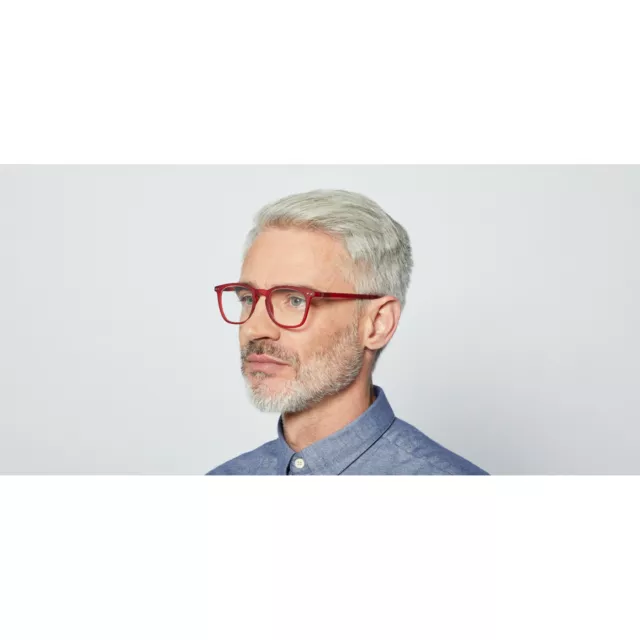 IZIPIZI / see concept reading #E Red Crystal Lesebrille 3